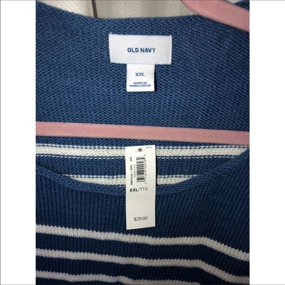 OLD NAVY Blue striped sweater - Picture 7 of 7